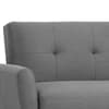 Monza Grey Linen 3 Seater Sofa Bed
