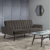 Afina Grey Velvet Sofa Bed