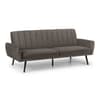 Afina Grey Velvet Sofa Bed