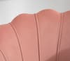 Ariel Coral Fabric Chair