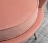 Ariel Coral Fabric Chair