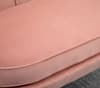 Ariel Coral Fabric 2 Seater Sofa
