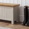 Aspen Grey and Pine Wooden Storage Bench