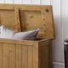 Aspen Pine Wooden Storage Bench