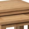 Astoria Oak Wooden Nest of Tables