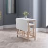 Bergen White and Oak Wooden Bar Set
