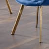 Lorenzo Blue Velvet Dining Chair x 2