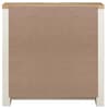 Highgate Cream and Oak 2 Door 2 Drawer Wooden Sideboard