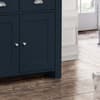 Highgate Navy Blue and Oak 2 Door 2 Drawer Wooden Sideboard