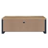 Highgate Navy Blue and Oak Wooden Large TV Unit