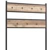 Urban Rustic Oak Wooden Coat Rack