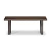 Brooklyn Dark Oak Wooden Dining Bench