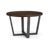 Brooklyn Dark Oak Wooden Round Dining Table