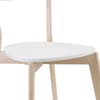 Casa White Wooden Dining Chair x 4