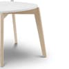 Casa White Wooden Dining Chair x 4