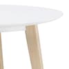 Casa White Wooden Round Dining Table