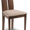 Cayman Walnut Wooden Dining Chair x 2