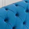 Chester Blue Fabric 2 Seater Sofa