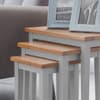 Cleo Grey and Oak Wooden Nest of Tables