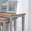 Cleo Grey and Oak Wooden Nest of Tables