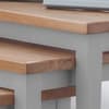 Cleo Grey and Oak Wooden Nest of Tables