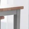 Cleo Grey and Oak Wooden Nest of Tables