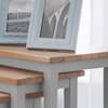 Cleo Grey and Oak Wooden Nest of Tables