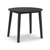 Coast Black Wooden Drop Leaf Dining Table