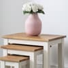 Coxmoor White Wooden Nest of Tables