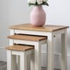 Coxmoor White Wooden Nest of Tables