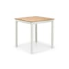 Coxmoor White Wooden Square Dining Table