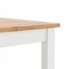 Coxmoor White Wooden Square Dining Table