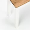 Coxmoor White Wooden Dining Bench