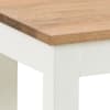 Coxmoor White Wooden Dining Bench