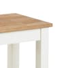 Coxmoor White Wooden Dining Bench