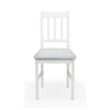 Coxmoor White Wooden Dining Chair x 2