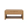 Curve Oak Wooden Coffee Table