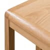 Curve Oak Wooden Nest of Tables