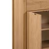 Curve Oak Wooden Sideboard