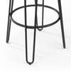 Dalston Elm Wooden and Metal Bar Stool x 2