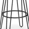 Dalston Elm Wooden and Metal Bar Stool x 2