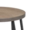 Dalston Elm Wooden and Metal Bar Stool x 2