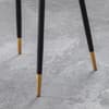 Delauney Blue Velvet Fabric Dining Chair x 2