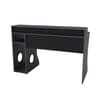 Enzo Black and Blue Wooden Gaming Storage Desk