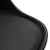 Erika Black Plastic Office Chair