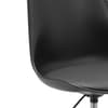 Erika Black Plastic Office Chair