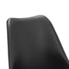 Erika Black Plastic Office Chair