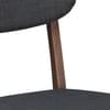 Farringdon Grey Fabric Dining Chair x 2