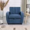 Gibson Blue Fabric Chair Sofa Bed