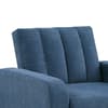 Gibson Blue Fabric Chair Sofa Bed